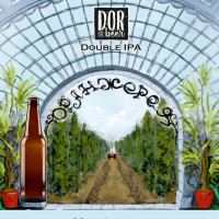 Пиво светлое «Оранжерея» (Double IPA) в стекле 0,5л.